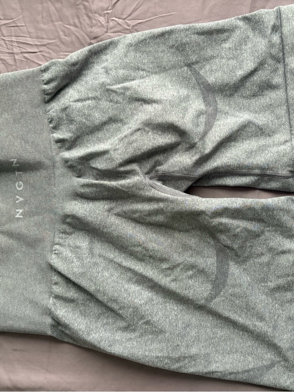 Women’s Gray Seamless Active Legging Shorts